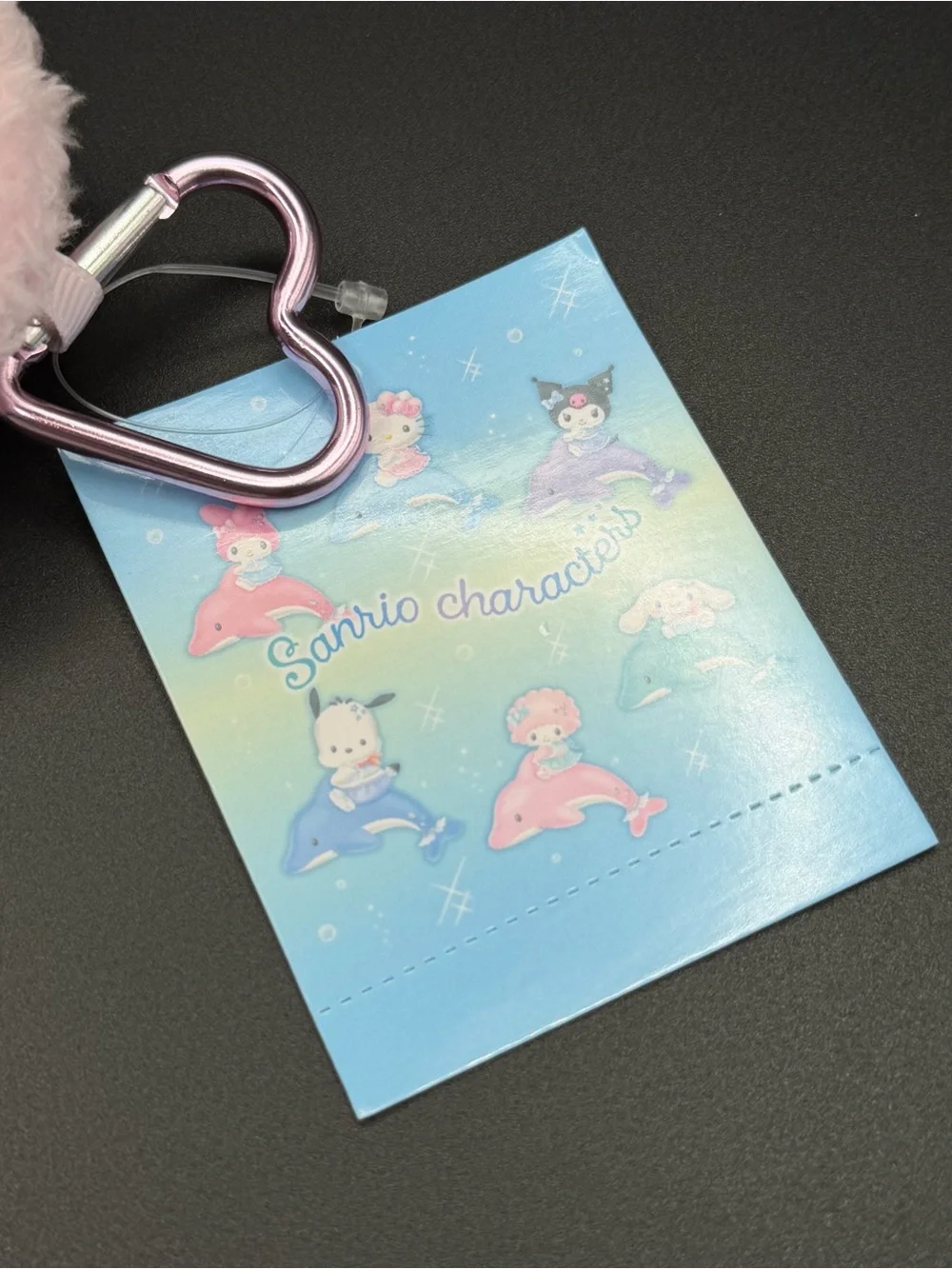 Sanrio The Dolphin series My Sweet Piano keychain/plush sp24